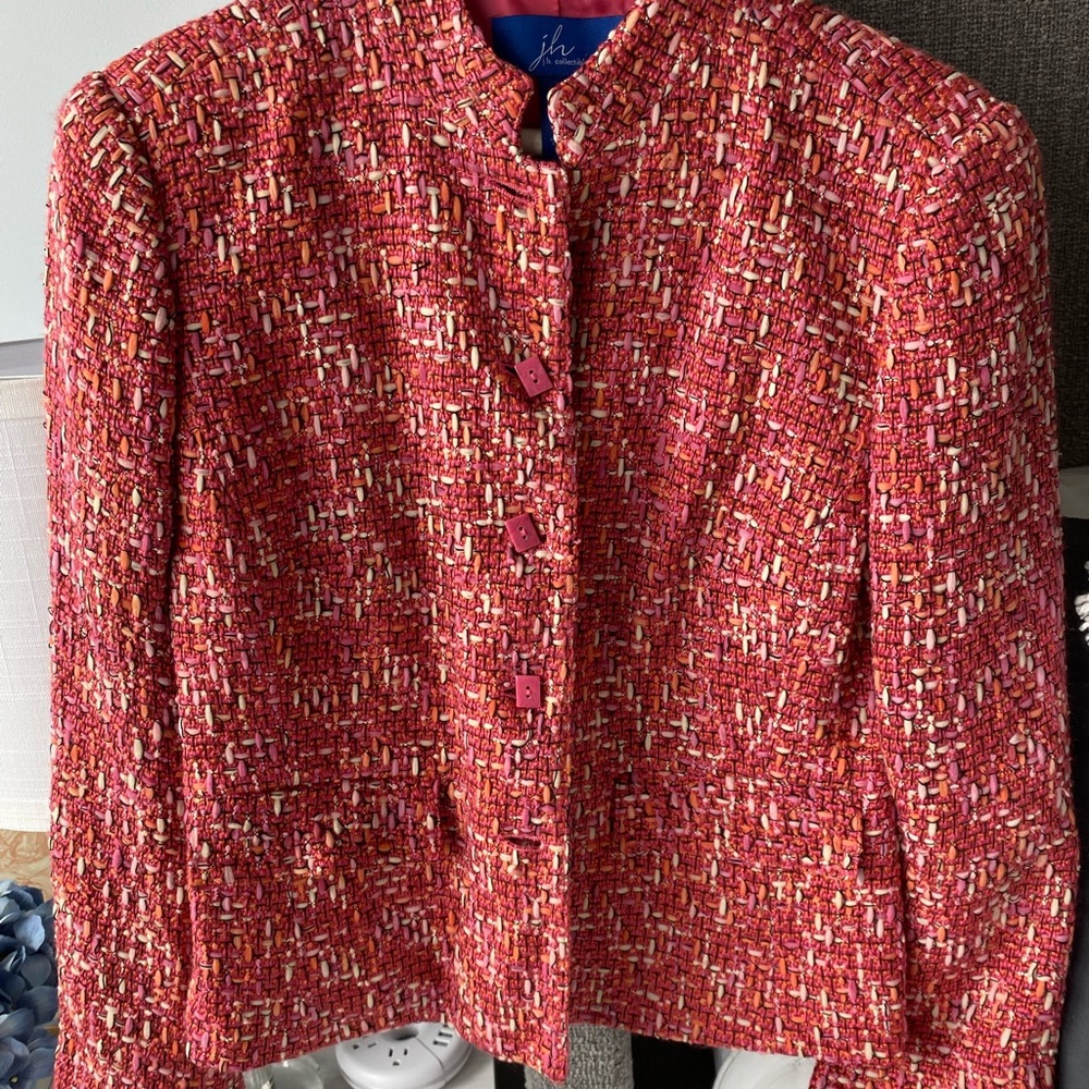 Rust Tweed Women's Jacket